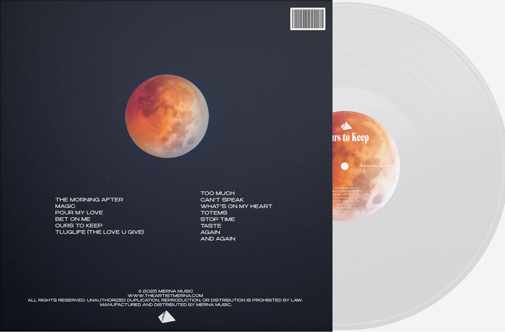 MERNA - OURS TO KEEP (AUTOGRAPHED LTD EDITION)