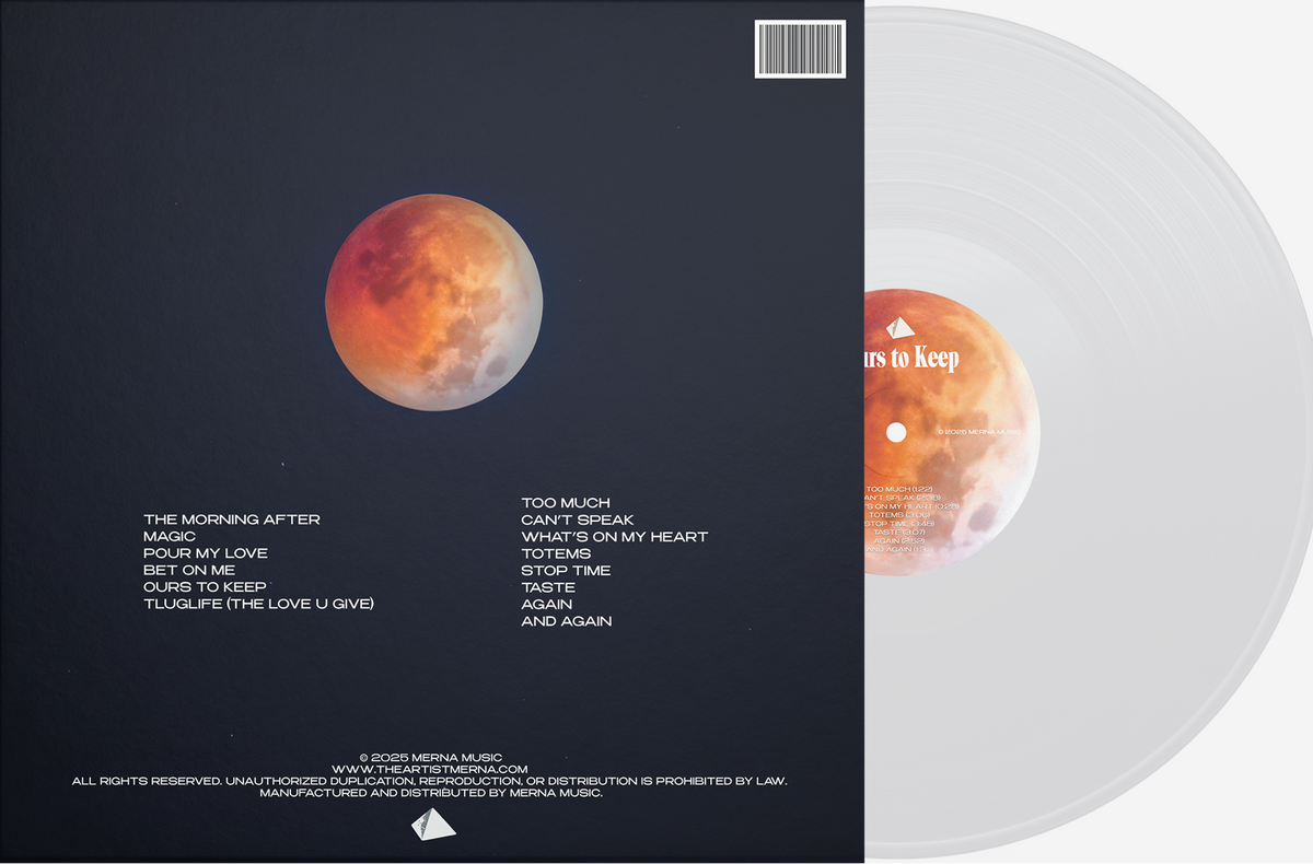 MERNA - OURS TO KEEP (AUTOGRAPHED LTD EDITION)